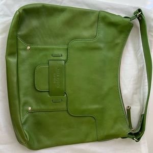 Classic Kate Spade Savona “Paige” Hobo in Emerald Green